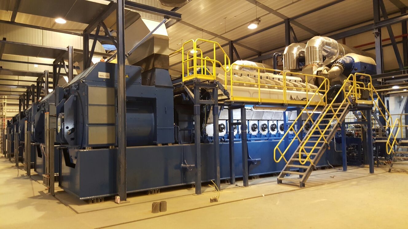 Inside view of the Umm AlQura's power plant