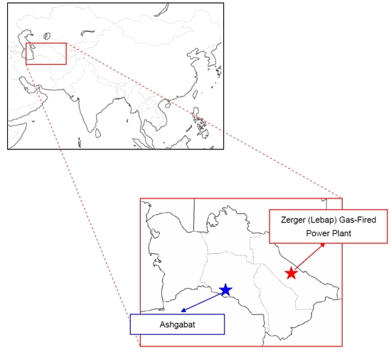 The Zerger plant's location