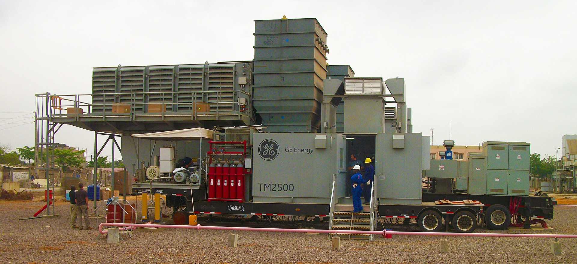 The GE TM2500 gas turbine
