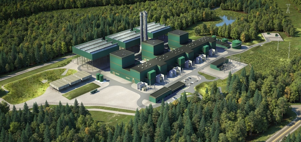 Rendering of the 1,000 MW project