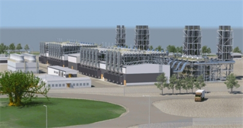 Rendering of the Flexicycle plant in El Salvado