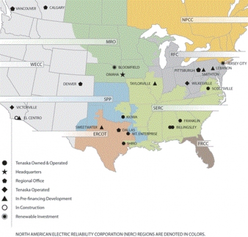 Tensaka projects locations