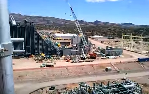 60% of the components for La Caridad II were prefabricated
