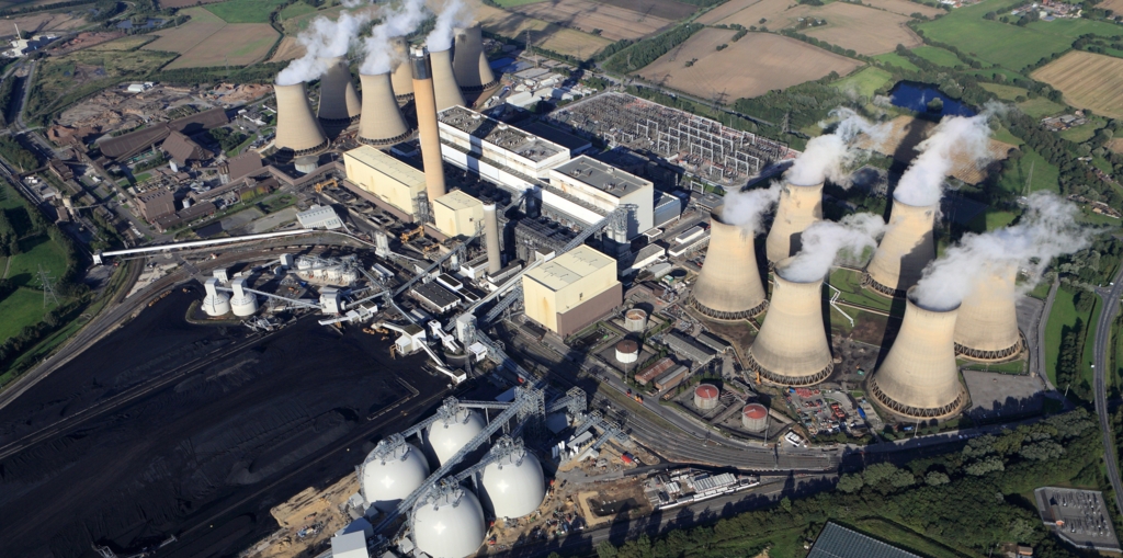 CCS is meant to clean up the 3,960 MW Drax coal-fired plant in Yorkshire