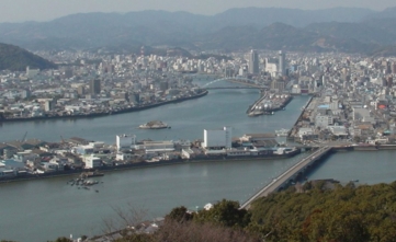 Sea view of the city of Kochi