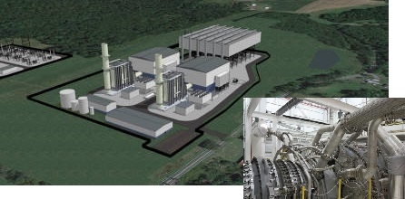 Rendering of the 1,029 MW Caithness Moxie project