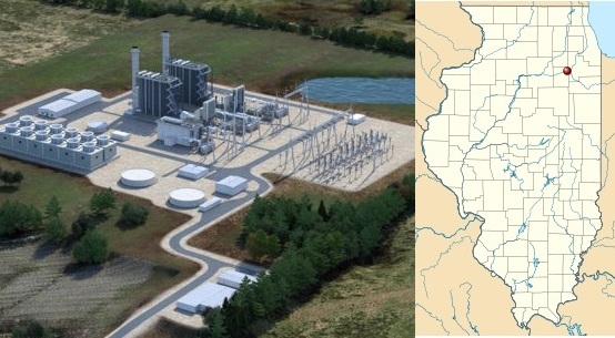 Rendering of Three Rivers Energy Center