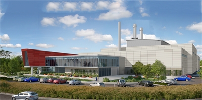 Rendering of the 778 MW Holland Energy Park
