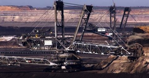 Opencast coal mining in Germany