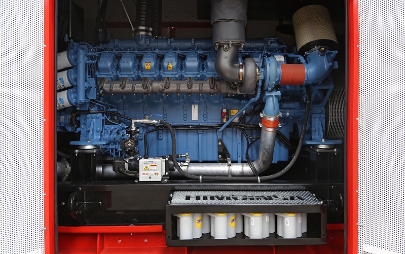 Himoinsa gensets in a 20-foot container