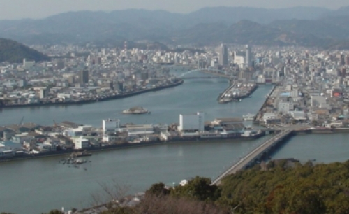 Sea view of the city of Kochi
