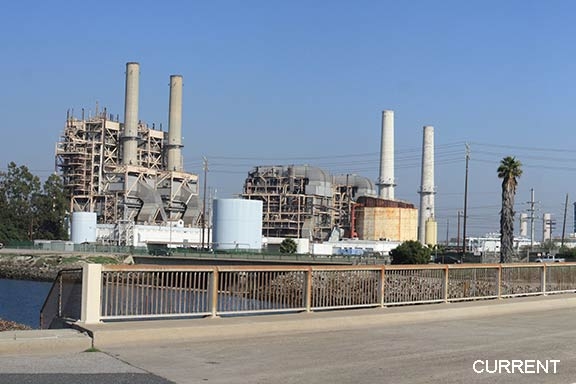 Two of the Alamitas units that AES plans to replace