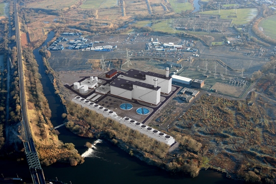 Impression of what the Carrington CCGT could look like