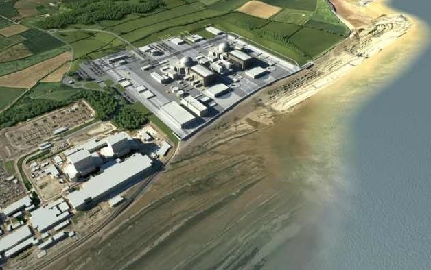Artist's impression of Hinkley Point C