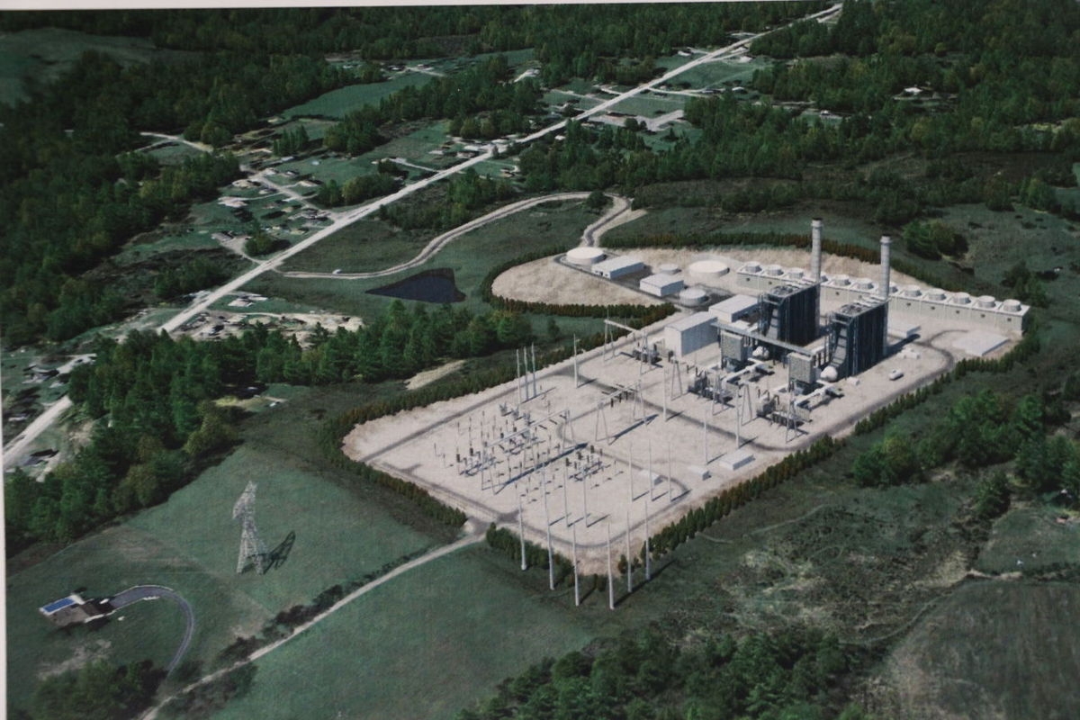 Rendering of CPV Fairview Energy Center