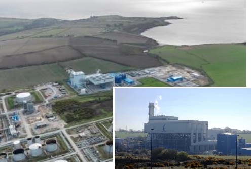 The 445-MW Whitegate Power Station in East Cork