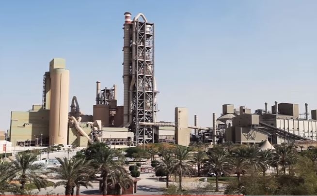 One of Yamama’s cement factories