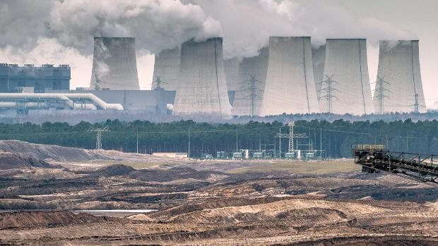 Open-cast coal mining for power gen