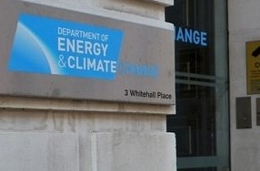 Entry to the former DECC