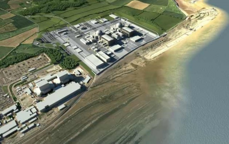 Artist's impression of Hinkley Point C