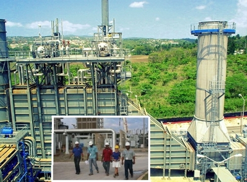 The retrofitted 122-MW Bogue power plant will run mainly on RLNG