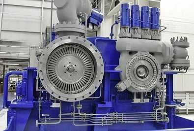 Compact SST-100 steam turbine