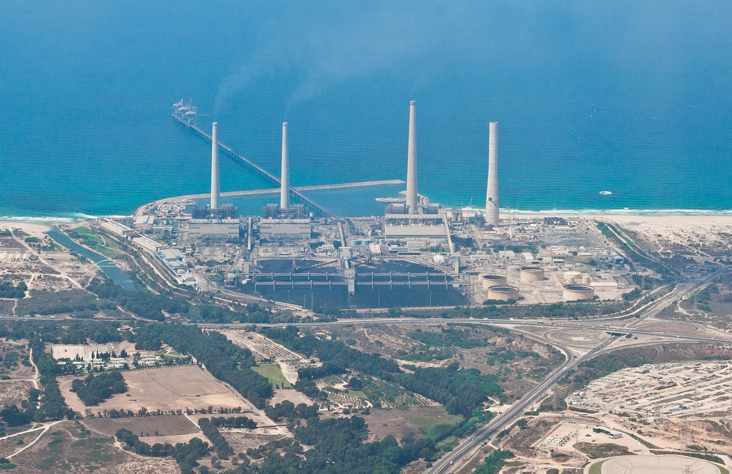 Orot Rabin power plant in Hadera