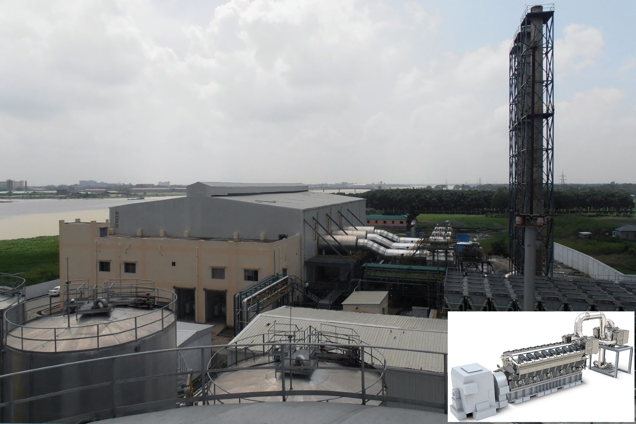 MAN engines were installed at the Manikganj plant