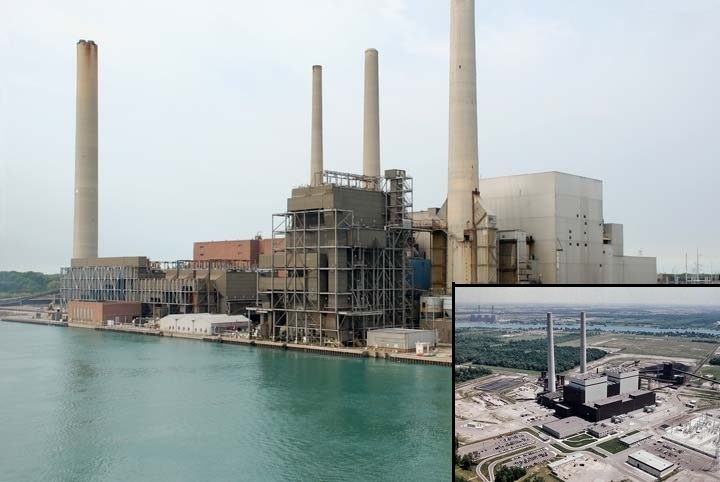 DTE’s St Clair & Belle Rive coal power plants are due to retire