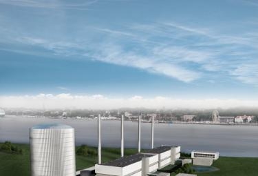 The 190 MW cogeneration Kiel plant
