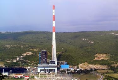 The Plomin power plant