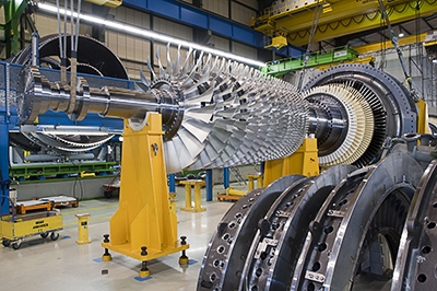 A Siemens gas turbine [source: Siemens]