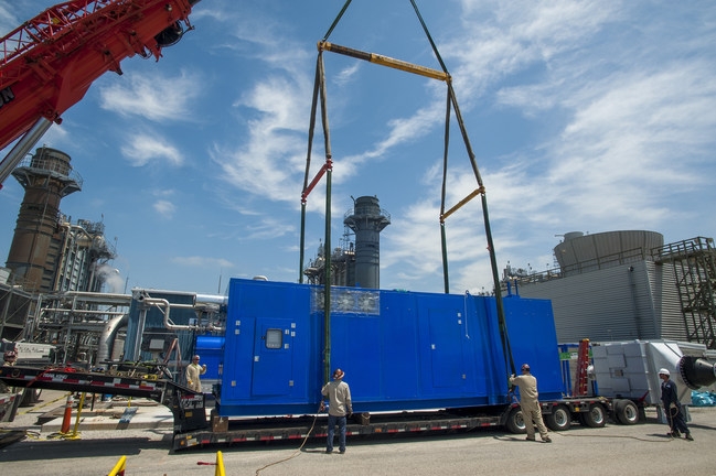 Powerphase equipment at site