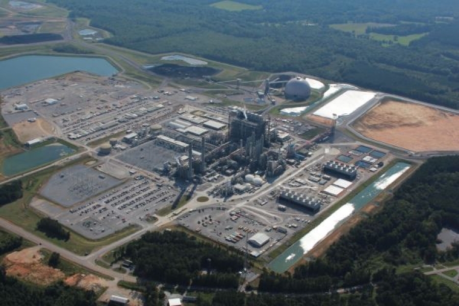 Birds eye view of the Kemper ICGPP project