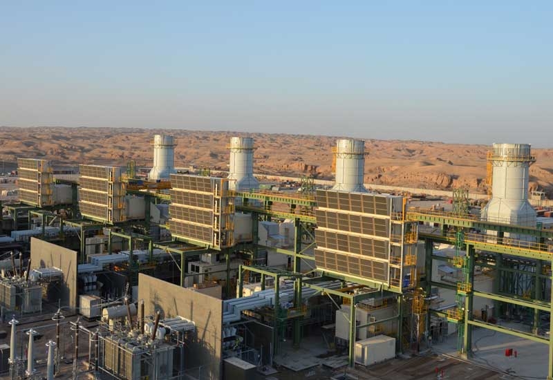 View of the Al Mansurya plant, which Alstom helped build.