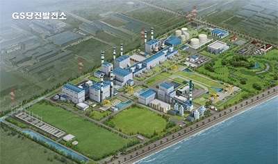 Aerial view of the Dangjin site