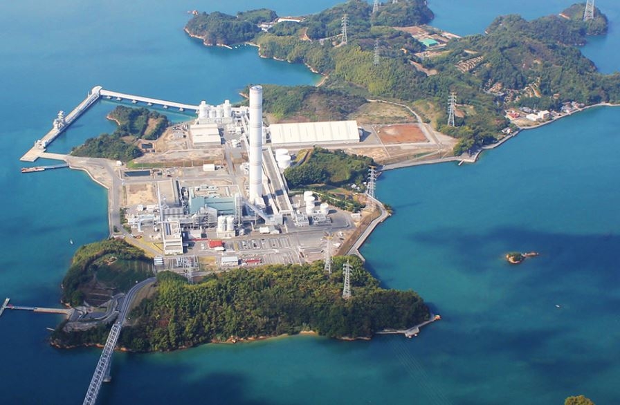 Bird’s eye view of Osaki CoolGen IGCC