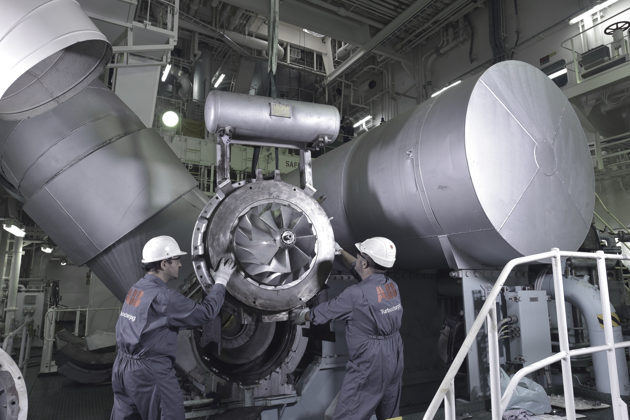 ABB turbocharging service engineers