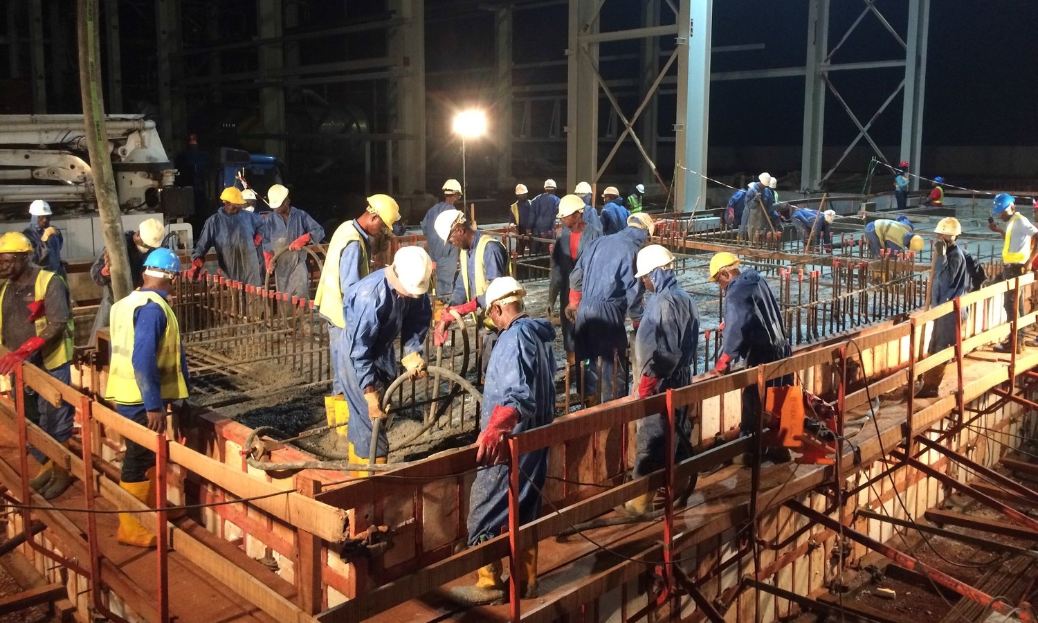 Construction works at Ayura-Edo IPP