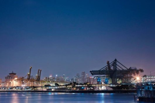 Singapore port is expanding its section for LNG tankers
