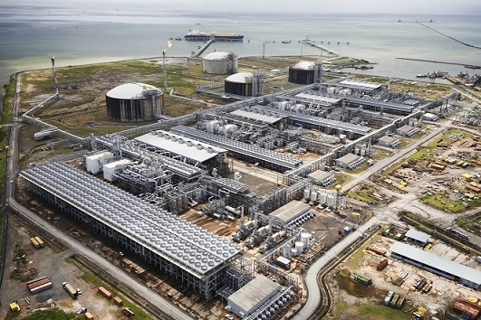 Atlantic LNG at Point Fortin in southwestern Trinidad