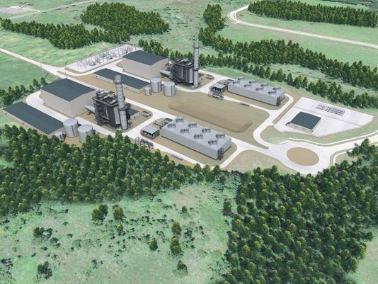 Render of Marshall Energy Center