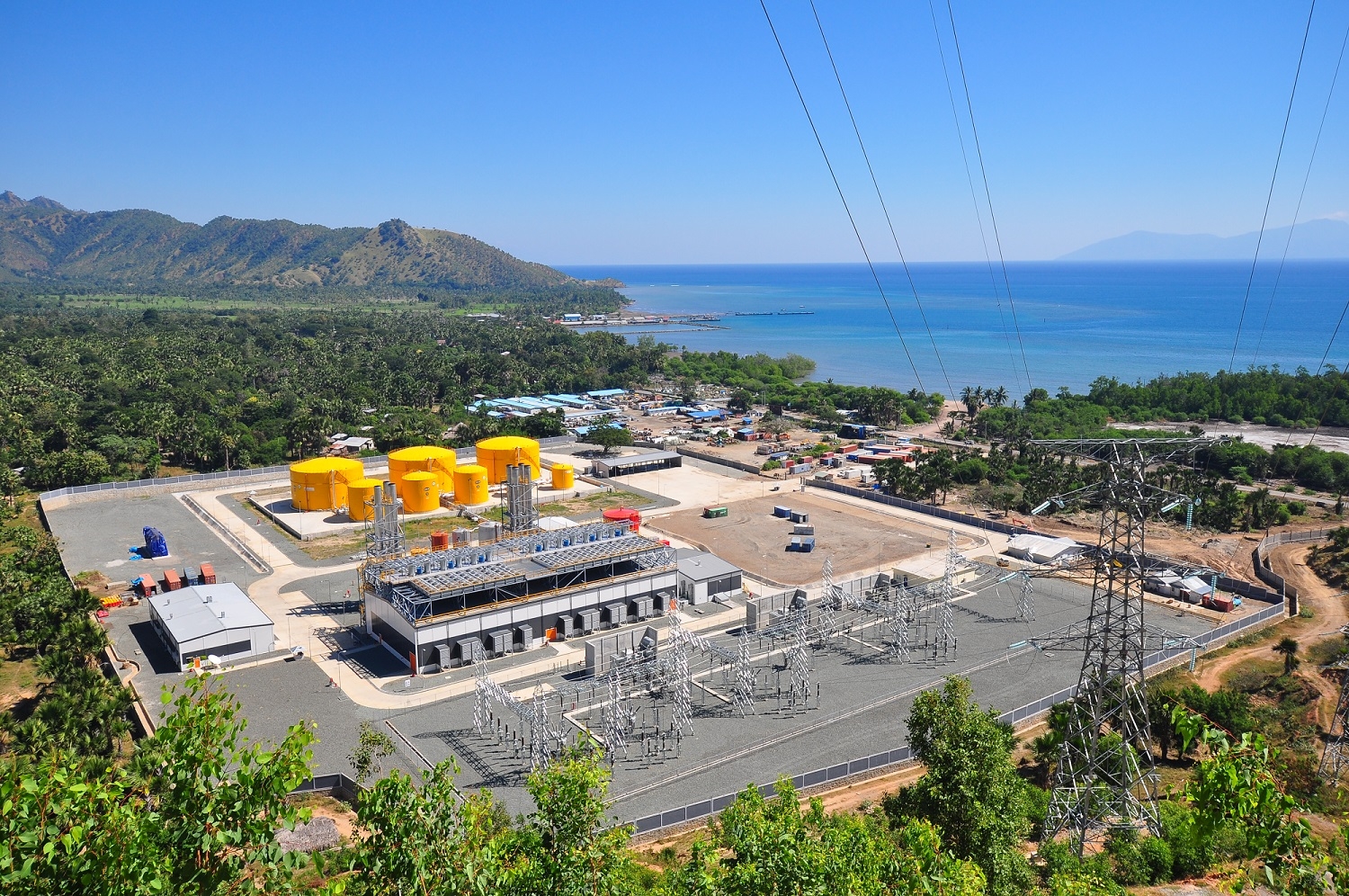 Hera plant (119 MW) near the capital of Timor-Leste
