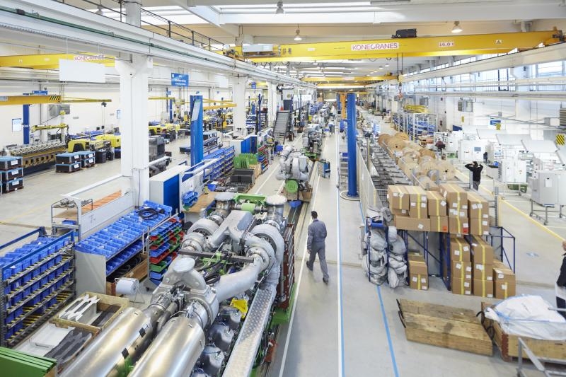 View into the award-winning factory in Jenbach
