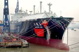 Dapeng Sun, China's first self-built LNG carrier