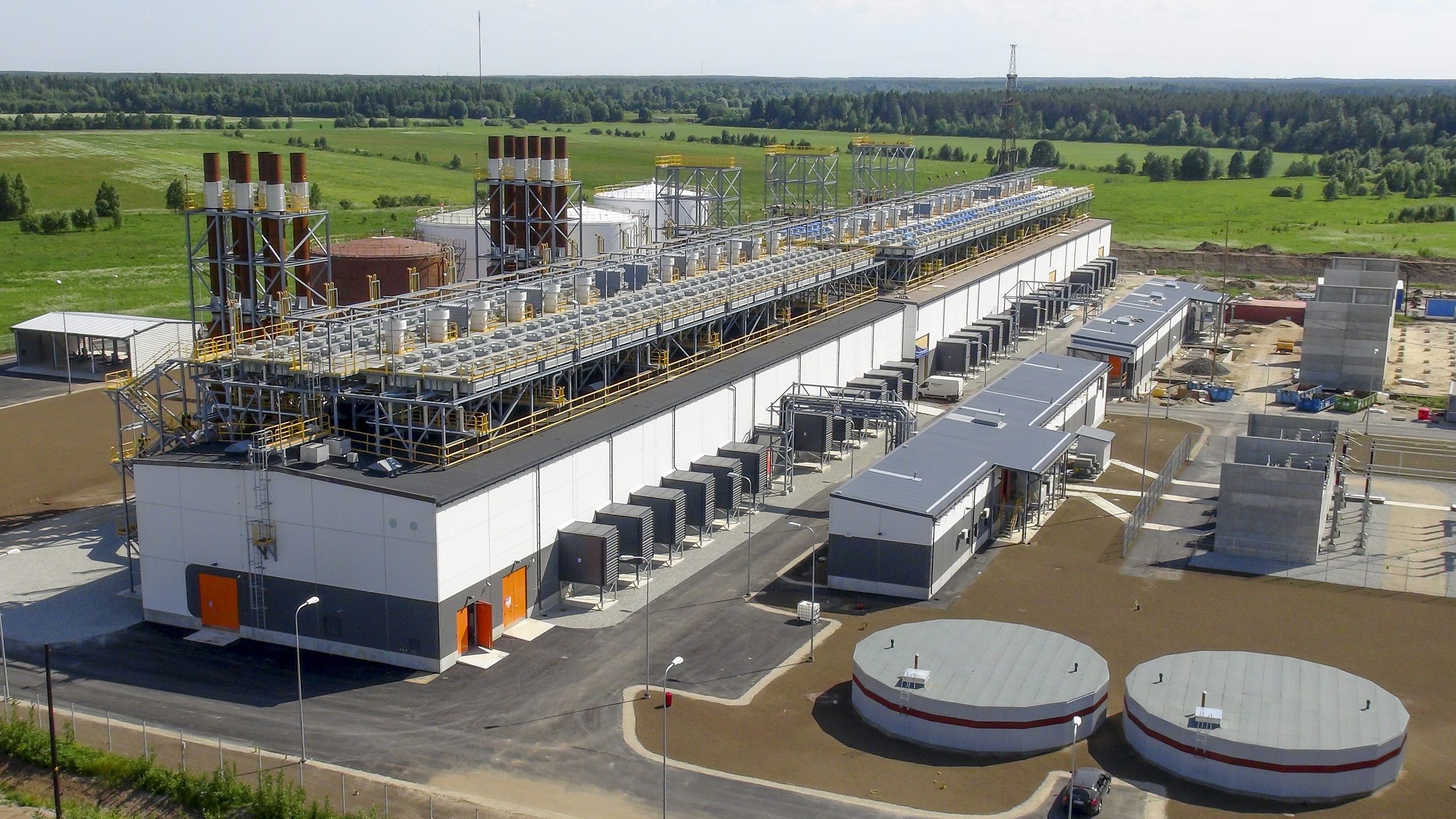 Wärtsilä carried out EPC for the 250 MW emergency power plant in Kiisa, Estonia