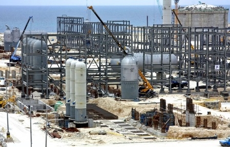 The stalled Iran LNG plant
