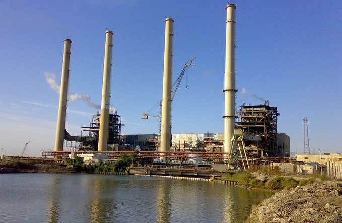 Hartha power station near Basra