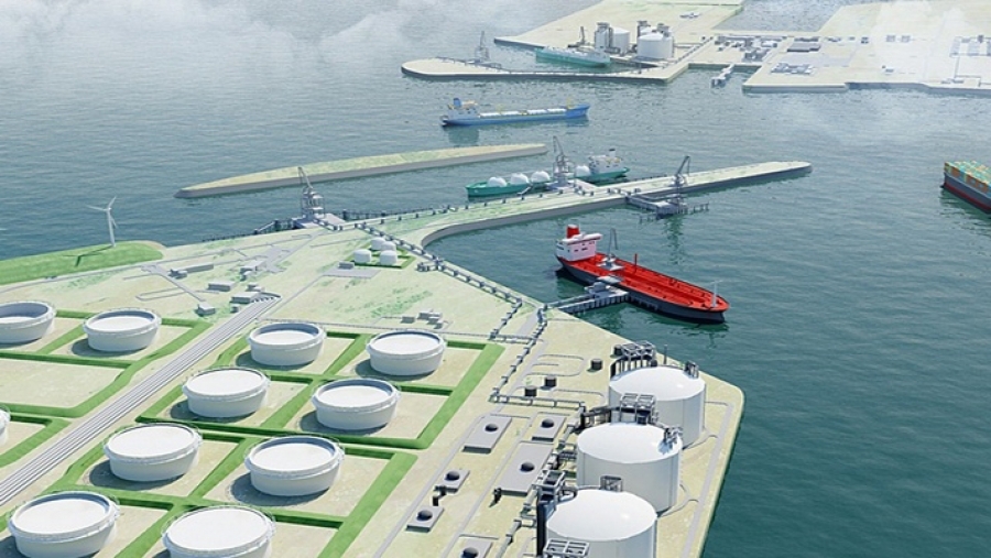 Render of Cox's Bazar LNG terminal
