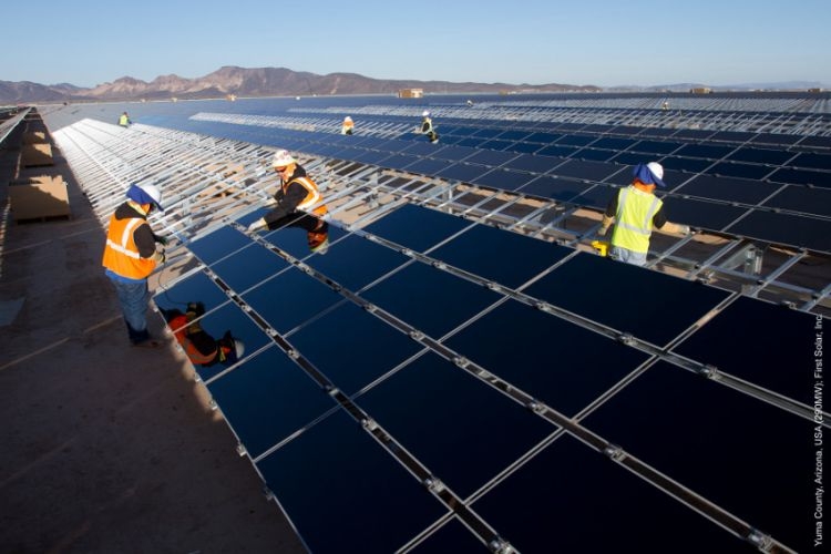 First Solar Series-4 modules